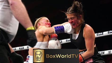 faith ordway vs. elle brooke|sheena vs faith boxing.